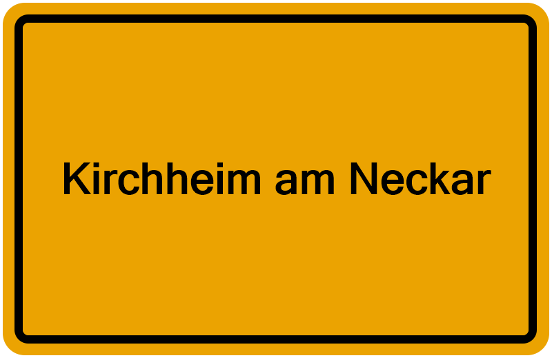 Handelsregisterauszug Kirchheim am Neckar